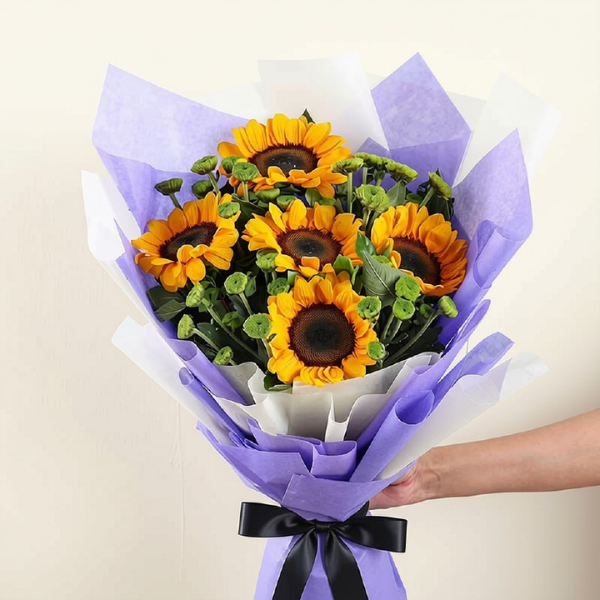 Radiant Sunflower Bouquet