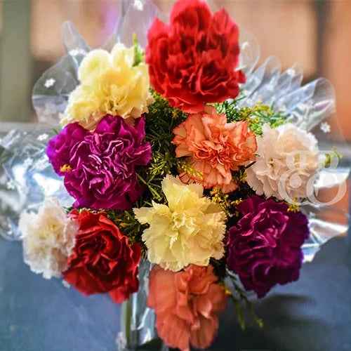 Colorful Carnations - Bake N Bloom