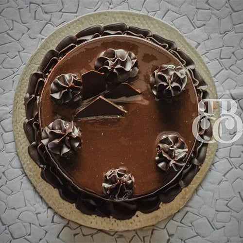 Crowned Choco Cake - Decadent Chocolate Delight for Every Occasion - Bake N Bloom