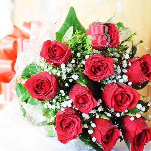 Red Rose Delight - Bake N Bloom