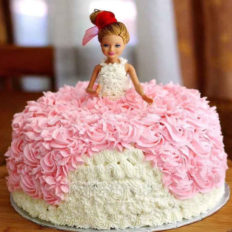 Barbie Doll Cake - Bake N Bloom