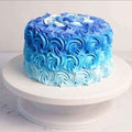 Blue Ombre Cake - Bake N Bloom