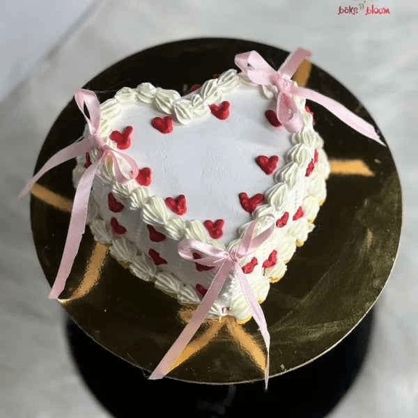 Sweetheart Bento Cake - Bake N Bloom