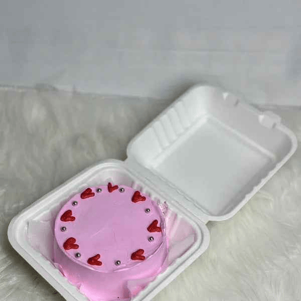 Pink Love Bento Cake - Bake N Bloom